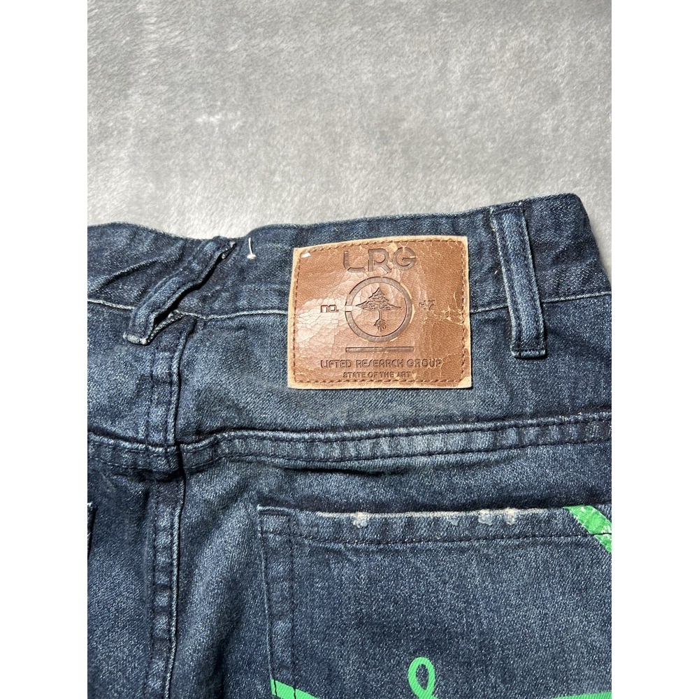 LRG Jeans Men Size 30 Lifted Research Group Relaxed Straight Skater Vintage Y2K - Picture 4 of 10